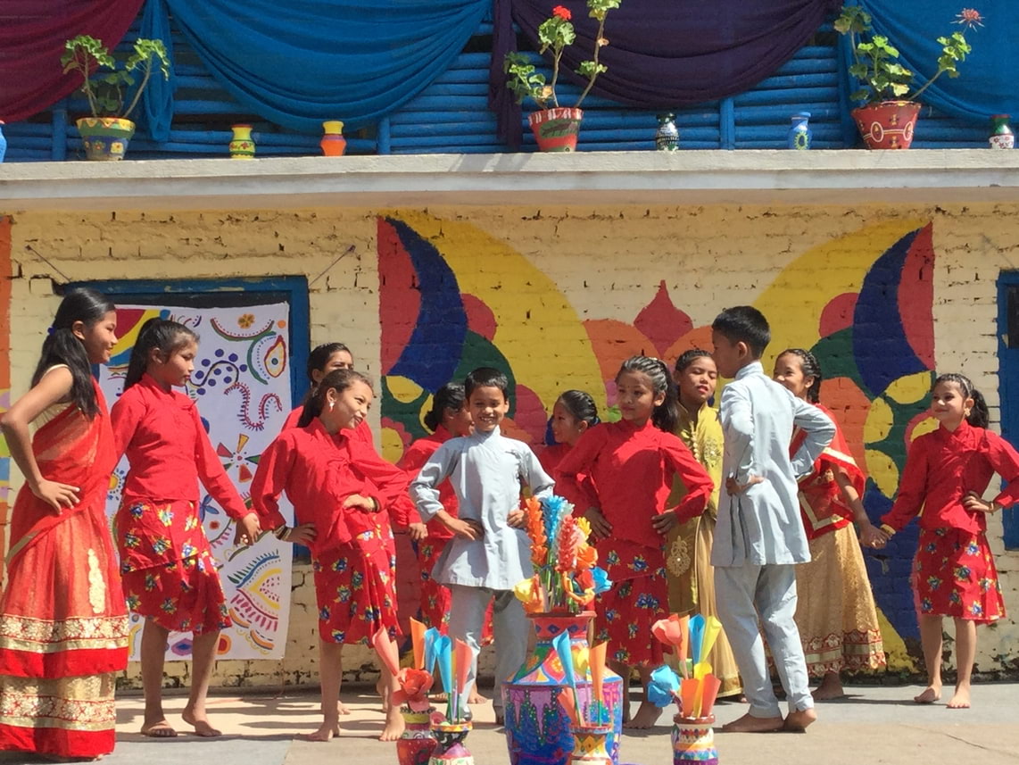 A dance performance by our students
